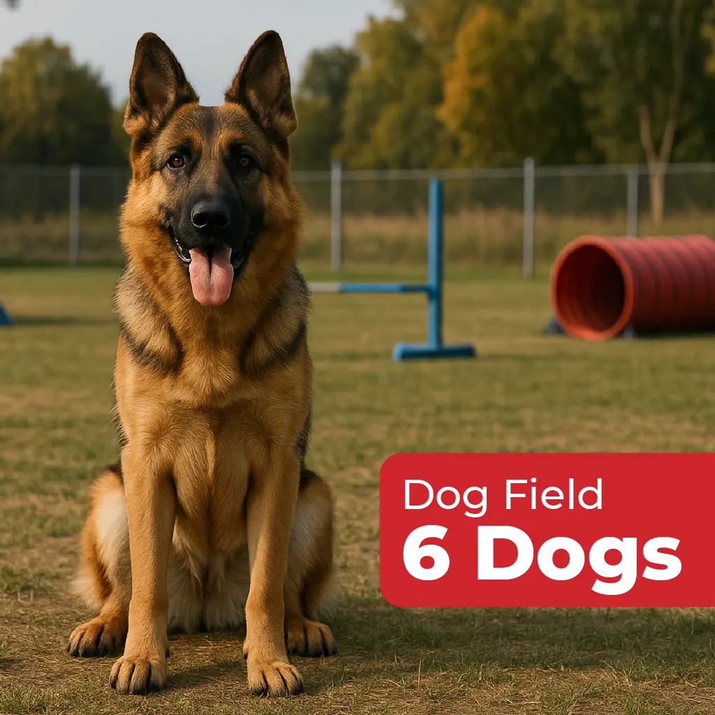 Dog Field - 6 Dogs